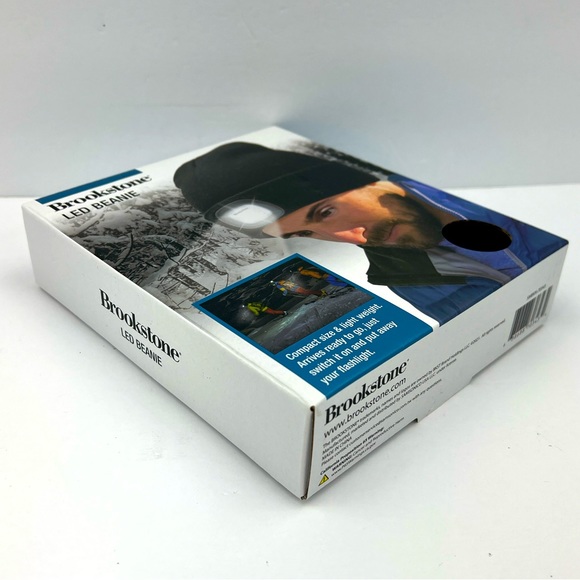 BROOKSYONE, LED BEANIE, BLACK COLOR, UNISEX, ONE SIZE FITS ALL, KNITTED HAT - Picture 6 of 10